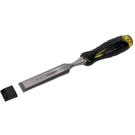 Professional 25mm (1 inch) Bevel Edge Chisel by Roughneck ROU30125 - Heavy-Duty Hand Tool for Carpentry and Woodworking (1/2)