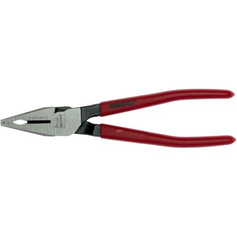Teng Mega Bite Heavy-Duty Vinyl-Coated Combination Pliers, 200mm (8-inch), Model TENMB452
