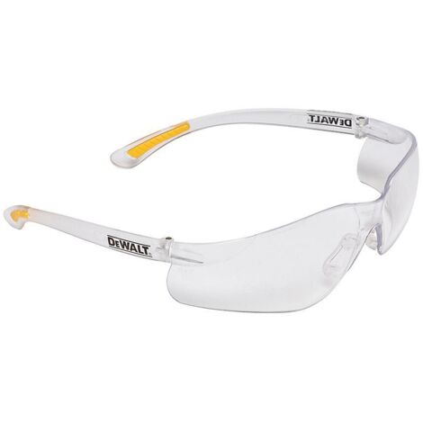 DeWalt DPG52-1D EU Protective Safety Glasses with Anti-Fog Transparent and Yellow Lenses, Meets DIN EN 166 Standards (1/3)