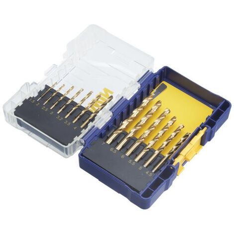 Irwin Tools 13-Piece HSS Pro Titanium Drill Bit Set (Models XMS23DRILL13 and IW3038503) (1/3)