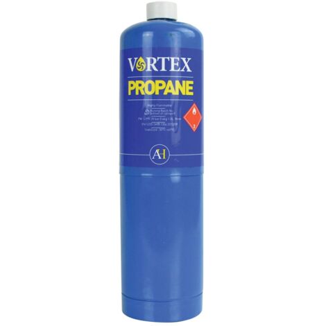 Arctic Hayes VORTEX Propane Butane Brazing Gas BLUE 400g CGA600 Canister VG2