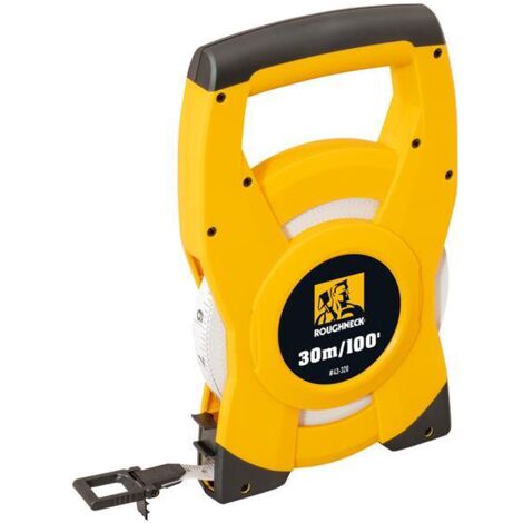 Roughneck Open Long Tape Measure 30m/100ft, 15mm Width (Model ROU43320)