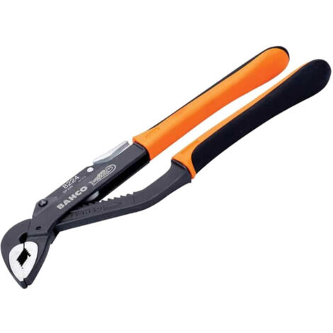 Bahco 8224 ERGO™ Slip Joint Pliers with Dual-Component Handles, Phosphate Finish, 250 mm - Ergonomic and Durable Multi-Purpose Tool (1/10)