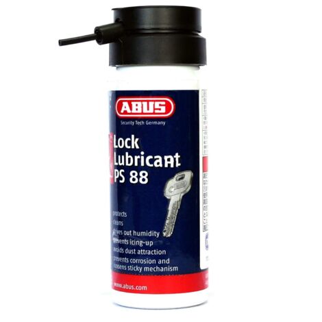 ABUS Mechanical 35421 PS88 Lock Lubricating Spray 50ml Carded ABUPS88