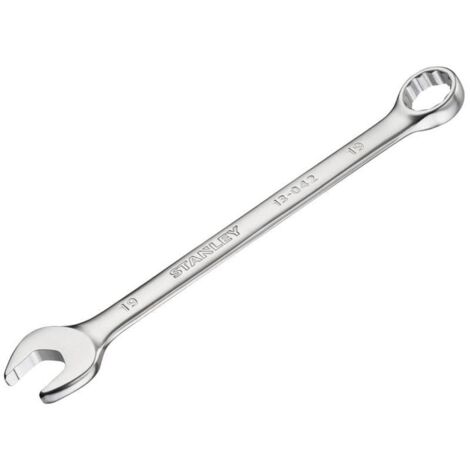 Stanley FatMax 19mm Anti-Slip Combination Wrench - Heavy-Duty, Durable Hand Tool for Professional and DIY Use