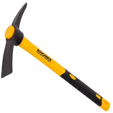Roughneck 64011 Compact Pickaxe with Steel Head and Fiberglass Handle