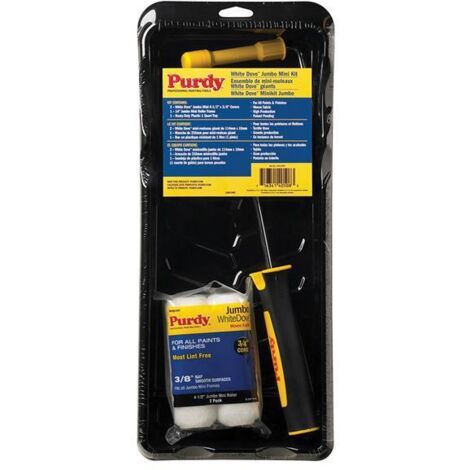 Purdy White Dove Decorators Jumbo Mini Roller Kit – 114mm (4.1/2 inches) for Smooth and Professional Painting (1/3)