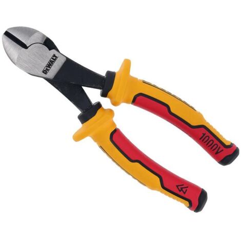 DeWALT Hand Tools DWHT82801-0 VDE Diagonal Cutting Pliers 160mm DHT082801 (1/2)