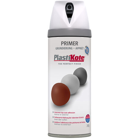 PlastiKote 440.0025000.076 Twist & Spray Primer White 400ml PKT25000