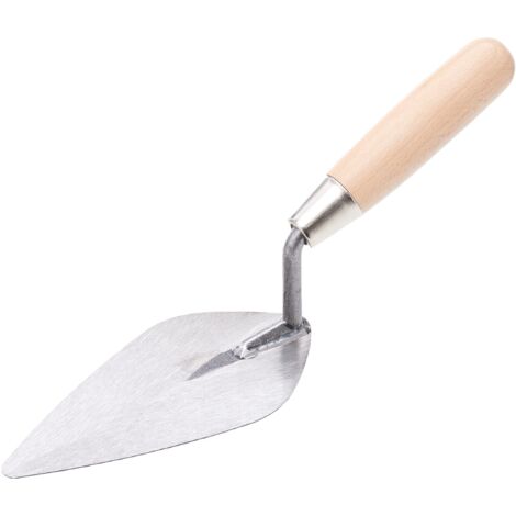 Premium R.S.T. London Pattern Pointing and Brick Trowel with Wooden Handle – 6-inch (150mm) Professional Masonry Trowel for Pointing, Brickwork, and Masonry Projects