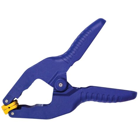 IRWIN T58200EL7 50mm Spring Clamp with Blue and Yellow Finish (1/2)