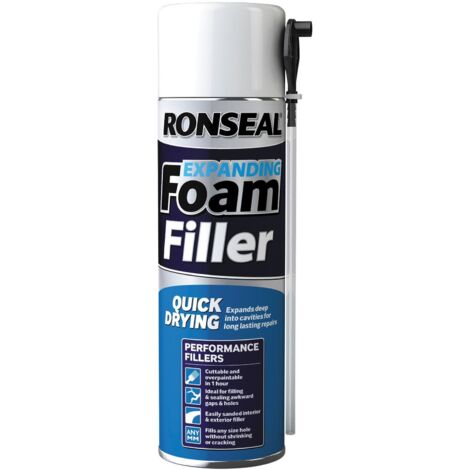 Ronseal 36781 Expanding Foam Filler 500ml RSLEF500 (1/2)