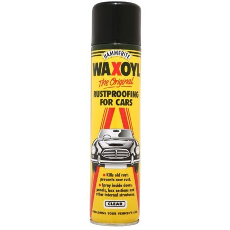 Hammerite Waxoyl Clear Aerosol 400ml