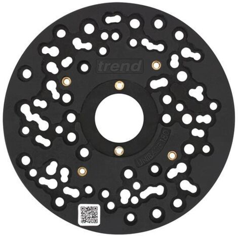 Universal 180mm Plunge Router Sub-Base for Trend UNIBASE/180 Model (1/3)