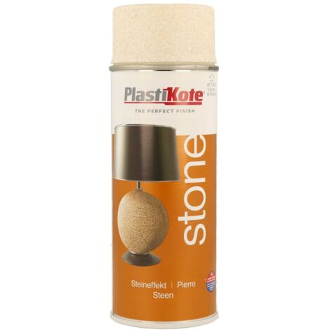 Stone Touch Spray Paint in Alabaster - 400ml by PlastiKote