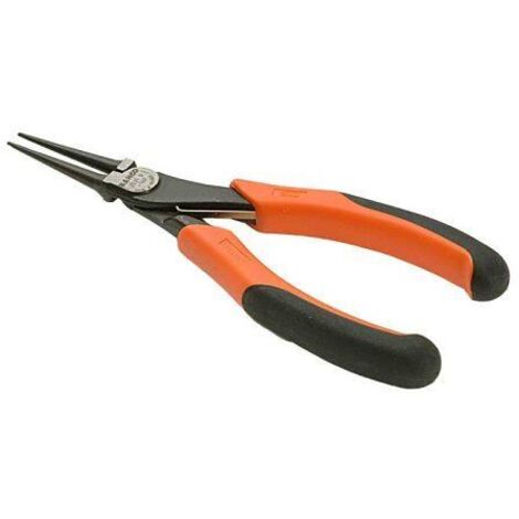 2521G ERGO Round Nose Pliers, 140mm (5.1/2 inch), Ergonomic Design for Precision Jewelry and Craft Work (1/3)