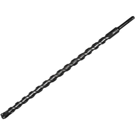 Starrett SDS Plus 4-Point Hammer Drill Bit – 20 x 460mm High-Performance Tungsten Carbide Tip for Masonry and Concrete Drilling (1/2)