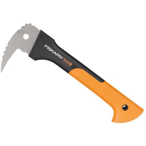 Fiskars WoodXpert Hand Axe (Sappie XA2) – 37 cm, Steel and Plastic, Black and Orange Gardening Tool