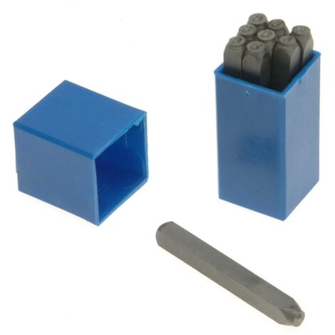 Priory 180- 4.0mm Set of Number Punches 5/32in PRIN532