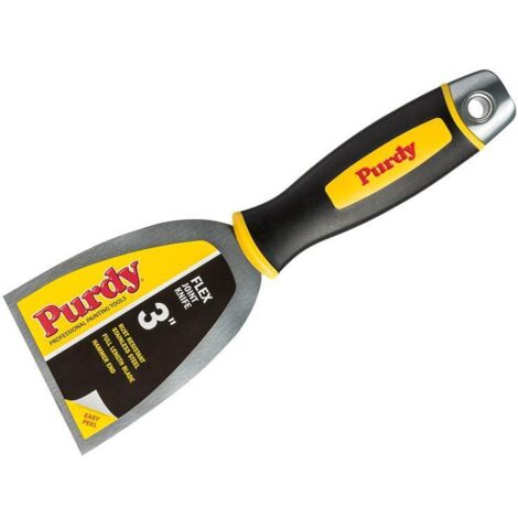 Purdy 14A900030 Premium Flex Joint Knife, 75mm (3-inch), Angled Flex Carbon Steel Blade (1/3)