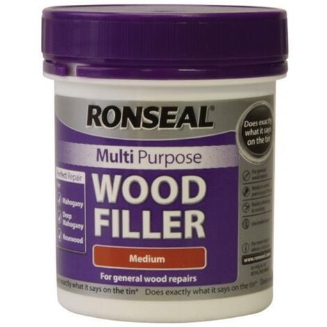 Ronseal Medium 250g Multipurpose Wood Filler Tub (Model 34737) (1/3)