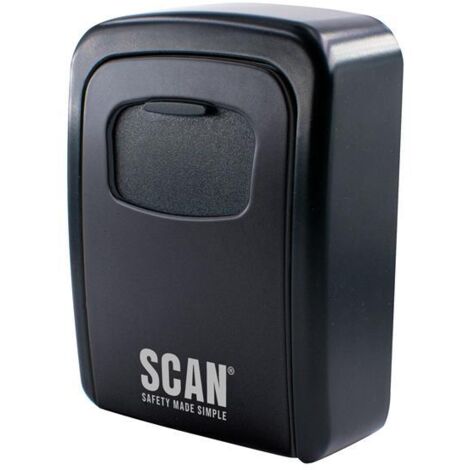 Scan 4 Dial Combination Key Safe Width 90mm Height 119mm Depth 49mm SCAKEYSAFE