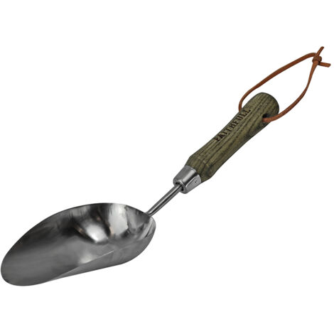 Faithfull RI14-VRSSHSWH Prestige Stainless Steel Hand Scoop Ash Handle FAIPRESHSCOP