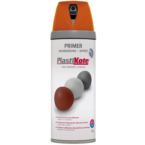 PlastiKote 440.0025002.076 Twist & Spray Primer Red Oxide 400ml PKT25002