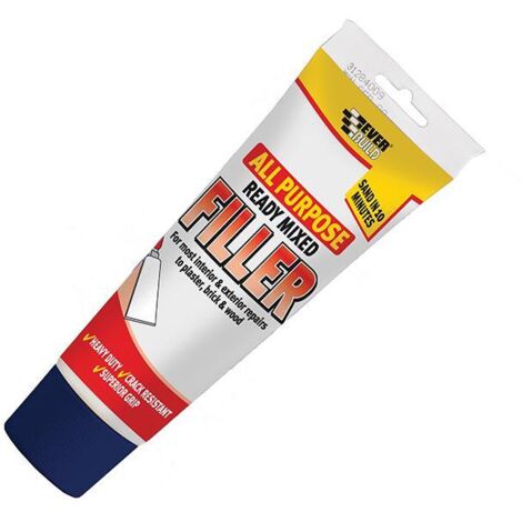 Everbuild READYINST All-Purpose White Filler Tube – 330g, Easy Squeeze, Instant Application
