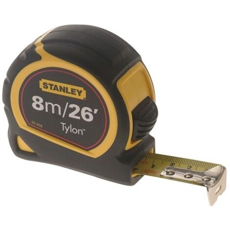 STANLEY® Tylon™ Pocket Tape 8m/26ft (Width 25mm) Loose STA130656N