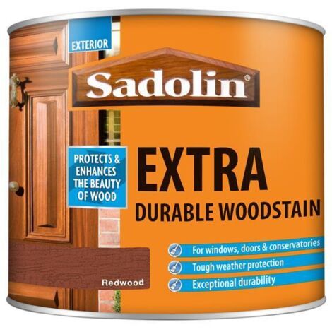 Sadolin Extra Durable Woodstain Redwood 500ml SAD5028544