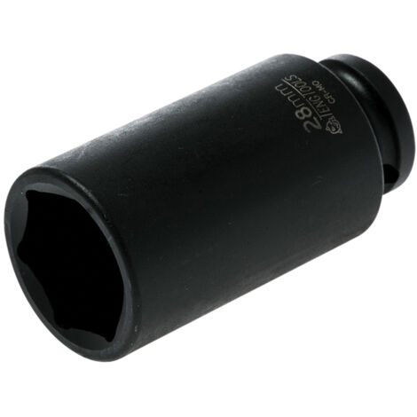 TENGTOOLS 101781912 Heavy-Duty Long Impact Socket 1/2 Inch (920628N) (1/2)