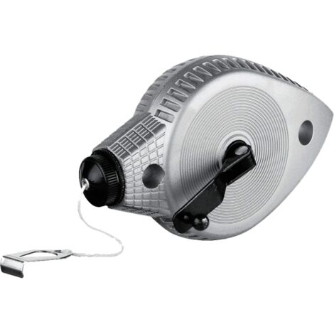 Stanley 0-47-100 Chalk Line Reel with 30m Metal Case for Accurate Marking (1/5)