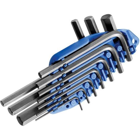 Britool Expert E069253B Hexagon Key Set (Short Arm, 10 Pieces, Metric 1 ...
