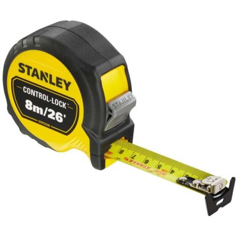 Stanley STA537236 8m 25ft Control Grip Trade Tape Measure Magnetic STHT37236-5