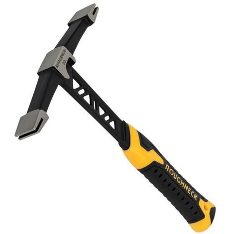 Roughneck Gorilla V-Series 20oz (567g) Scutch Hammer – Heavy-Duty Masonry and Demolition Tool (Model ROU11038) (1/2)