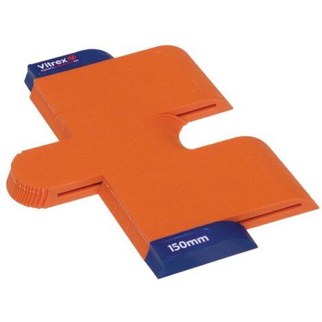Vitrex Flooring Wallpaper Skirting Profile Contour Gauge 150mm VIT101030