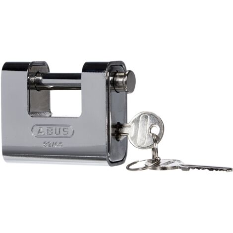 ABUS Mechanical 92/65mm Monoblock Brass Body Shutter Padlock Carded ABU9265C