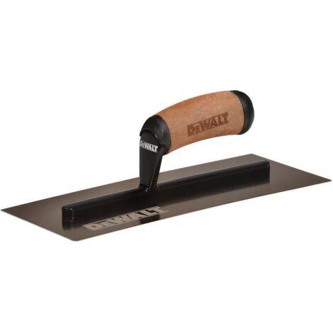 DEWALT Drywall EU2-971 Curved Gold Stainless Steel Finishing Trowel 12in DDW2971