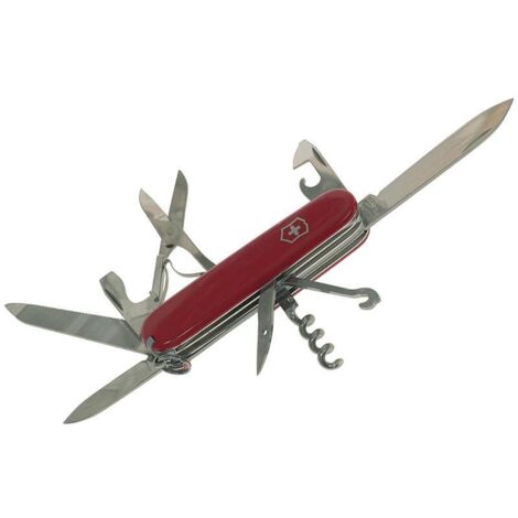 Victorinox Mountaineer Swiss Army Knife Red 91mm