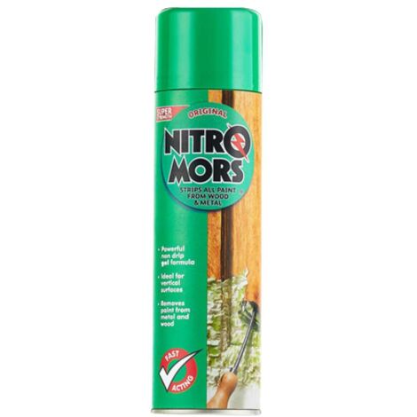Nitromors NPV500 All-Purpose Paint & Varnish Remover 500ml Aerosol NITNPV500