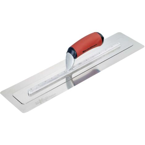 Marshalltown PermaFlex Flexible Steel Trowel – Lightweight Stainless Steel Finishing Trowel for Drywall and Plastering, 457x127 mm