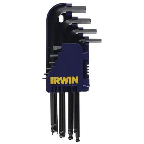 High-Quality Long Ball-End Allen Wrench Set (10 Pieces, 1.5mm–10mm) with 25° Working Angle, Durable Steel (1/2)