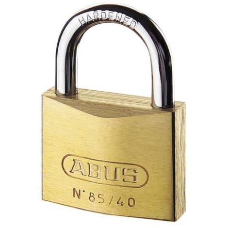ABUS Mechanical 85/60mm Brass Padlock Carded ABU8560C