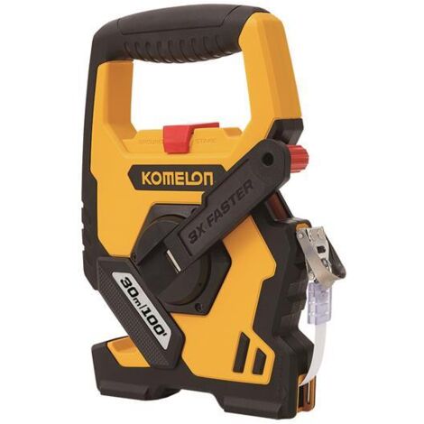 Komelon Contractor Long Tape 30m/100ft (Width 13mm) (1/2)