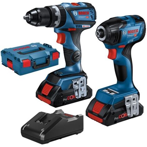 Bosch Professional Twin Pack 18V 2 x 4.0Ah ProCORE18V Li-ion (1/4)
