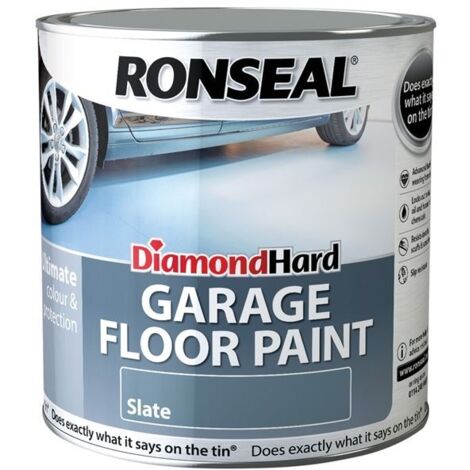 Ronseal 35763 Diamond Hard Garage Floor Paint Slate 5 litre RSLDHGFPSL5L