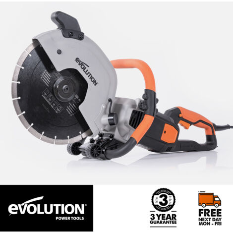 Evolution 012-0001 R300DCT 300mm Disc Cutter and Blade 2400W 240V EVLR300DCT