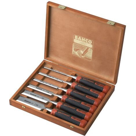 Bahco 434 Bevel Edge Chisel Set, 6 Piece