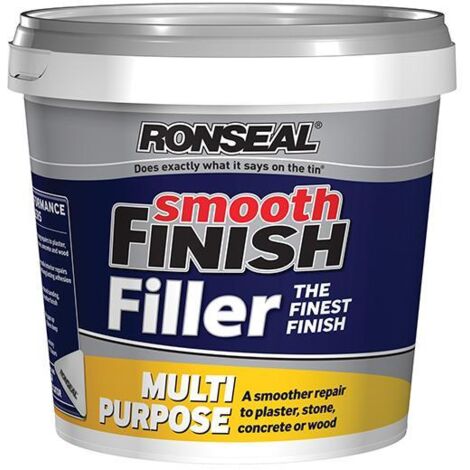 Ronseal Smooth Finish Multipurpose Wall Filler Ready Mixed 2.2kg (1/3)